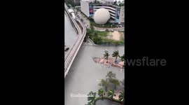 US: Tropical Storm Eta Brings Heavy Rain And Flooding To South Florida