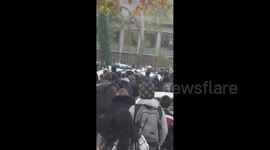 France: Students Clash With Police During Protest Over School Opening Amid COVID19 Crisis In Compiegne 2