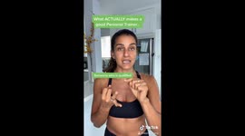 Personal trainer breaks down difference between good trainers and ones popular online