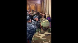 Protesters storm main government building in Yerevan - PM’s official residence - after ceasefire deal triggers anger in Armenia
