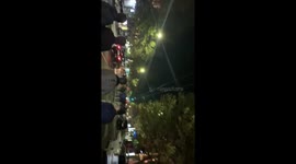 Protesters at the Nagorno-Karabakh peace deal roam the streets of Yerevan