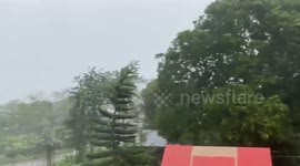 Philippines: Tropical Storm Vamco, Also Known As Ulysses, Approaches With Strong Wind