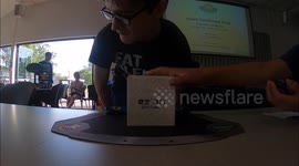 Rubik's Clock New Zealand Record Solve (7.24 Seconds)