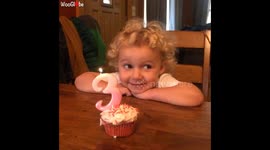 3 Years Old Girl Not So Happy Birthday