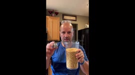 Balls And Corn Magic Trick
