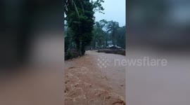 Typhoon Vamco Submerges Home In The Philippines