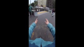 Tour of Saint Petersburg in the parkour style