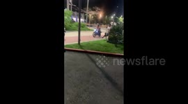 Mexican police allegedly open fire at feminist protestors In Cancun