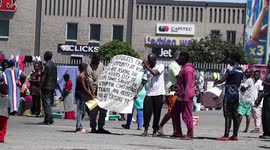 South African authorities remove water and sanitation facilities from refugee centre