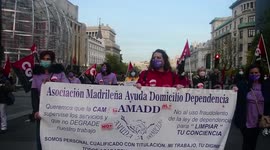 Huelga general por la Confederación General del Trabajo para criticar la situación de