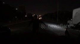 Guy Car Crashes While Racing (2020)