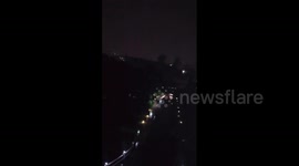 Philippines: Power Transformer Explosion Reported Due To Typhoon Vamco In Metro Manila 2