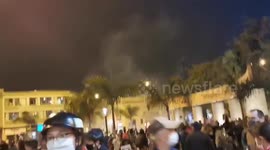 Peru: Protest Against New President Manuel Merino In Lima
