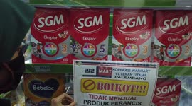 Indonesian supermarket boycotts French goods