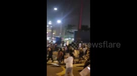 Peruvians protest against new president Manuel Merino