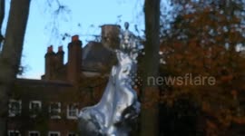Mary Wollstonecraft  statue in London causes controversy