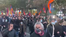 Thousands gather to protest against PM Pashinyan In Yerevan, Armenia