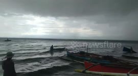Typhoon Vamco Rips Through Village In The Philippines