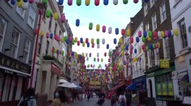 A stroll about London Soho with Over The Moon lantern trail celebrating Mid-Autumn Festival 2020