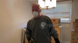 Family of Raccoons Rescued from Basement of House