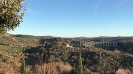 Tuscany idyllic view