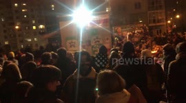 Protesters rally in Minsk after alleged killing of demonstrator by security forces