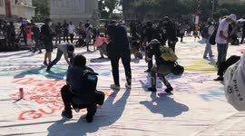 Anti-government rallies take place across Bangkok
