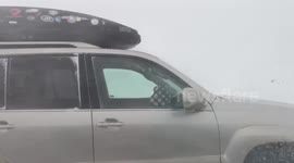 Colorado mountains get much needed snow! via blizzard conditions
