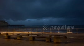 Storm in Aberystwyth