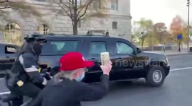 Trump waves to supporters on ‘Million MAGA March’ In Washington, D.C.