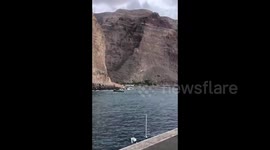 Spain: Massive Landslide In La Gomera, Canary Islands