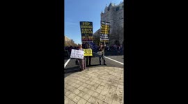 Westboro Baptist Church Clashes with Trump Supporters at MAGA Rally in Washington DC