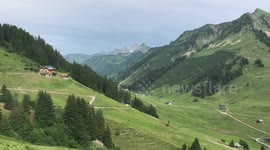 Idyllic view in Bregenzerwald, Austria