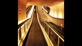 in the corridors of Charles de Gaulle airport
