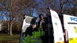 London police arrest man for allegedly breaking COVID regulations