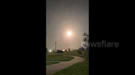 Filmer near Cape Canaveral captures SpaceX's impressive blast-off