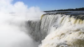 Devils throat at the Iguazu Falls