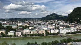 A beautiful view of Salzburg