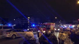 Saint-Denis porte de Paris réfugiés
