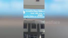 Child born as a rare case of conjoined twins in central India