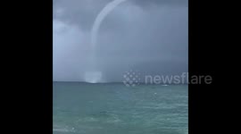 Puerto Rico: Huge Waterspout Spotted Off San Juan 2
