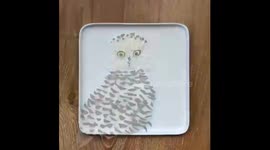 Snowy Owl Food Art
