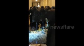 Protesters clash with French police over security bill