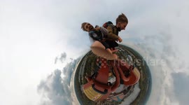 Duo attempt to break world record by riding UK's fastest rollercoaster 100 times in one day