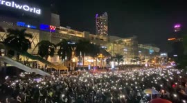 Thailand: Thousands Gather At Bangkok’s Commercial District To Protest