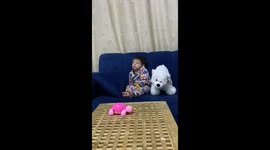 Baby got knocked sleeping