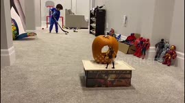 Canadian boy suffering from muscular dystrophy is a hockey trick shot magician