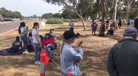 Australia: Long Lines Outside COVID-19 Testing Centers In South Australia 2