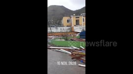 Colombia: Aftermath Of Hurricane Iota Hit Caribbean Coast Area 3