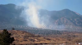 US: Bear Creek Fire Breaks Out In Colorado Springs, CO 2